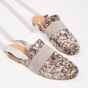 Free People Parisian Paradox Slides - Sz. EU 41, US 10.5, US 10